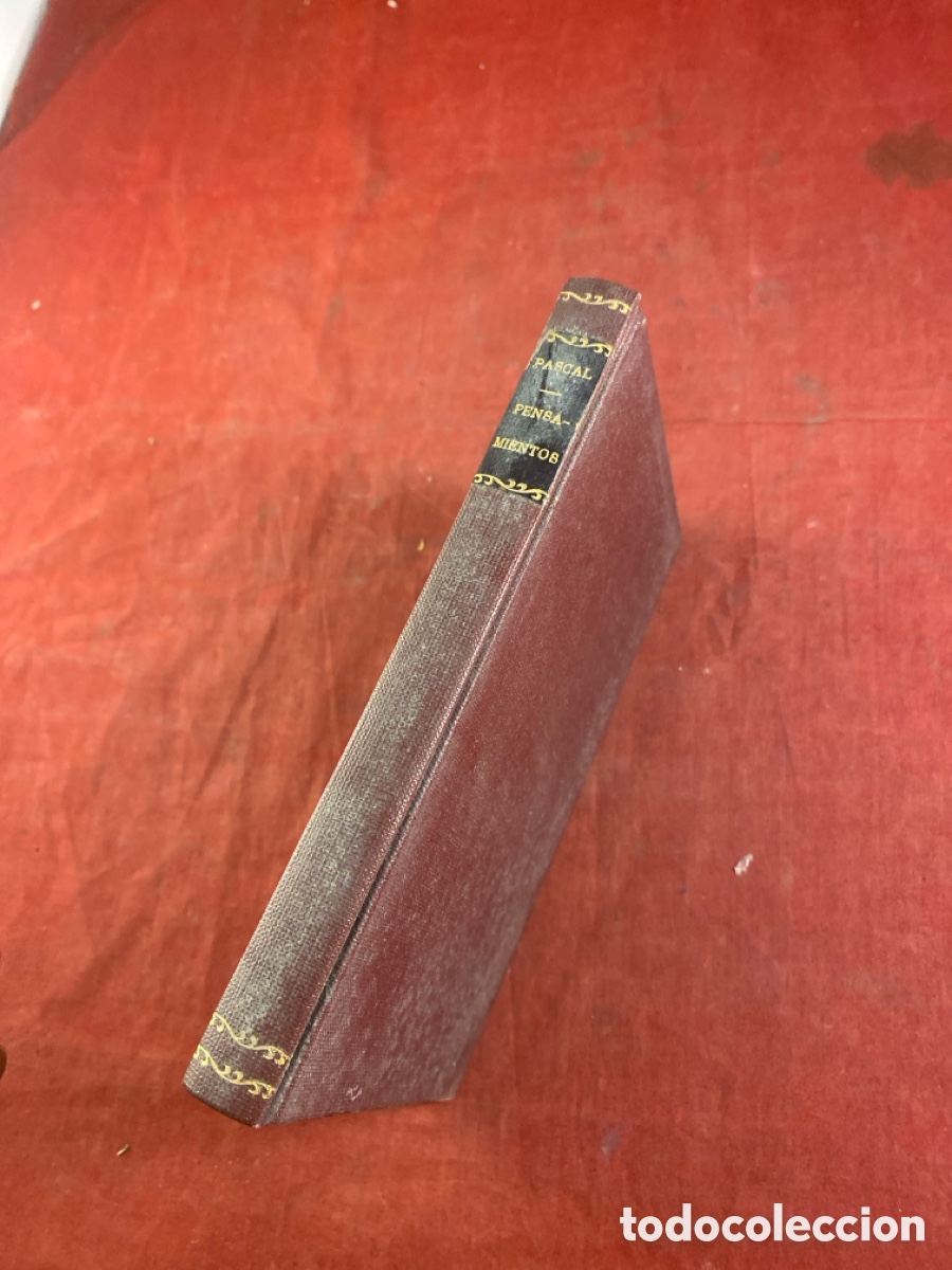 Libros antiguos: PENSAMIENTOS. PASCAL - Foto 4