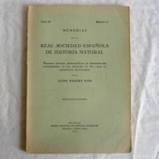 Libros antiguos: NUESTROS MÉTODOS ESTEREOGRÁFICOS DETERMINACIÓN CRISTALOGRAFÍA MINERALES... J. MARCET RIBA 1927