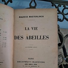 Libros antiguos: LA VIE DES ABEILLES - PARIS 1901 - EN FRANCÉS