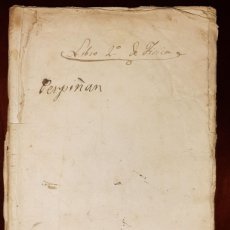 Libros antiguos: MANUSCRITO ESCOLAR DE FÍSICA. [CA. 1825] DEFINICIONES, EJERCICIOS PRÁCTICOS, INSTRUMENTAL CIENTÍFICO