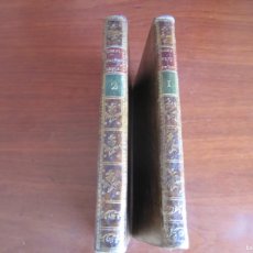 Libros antiguos: ELEMENTOS DE QUIMICA J.A.CHAPTAL 1793-1794 MADRID TOMO I-TOMO II