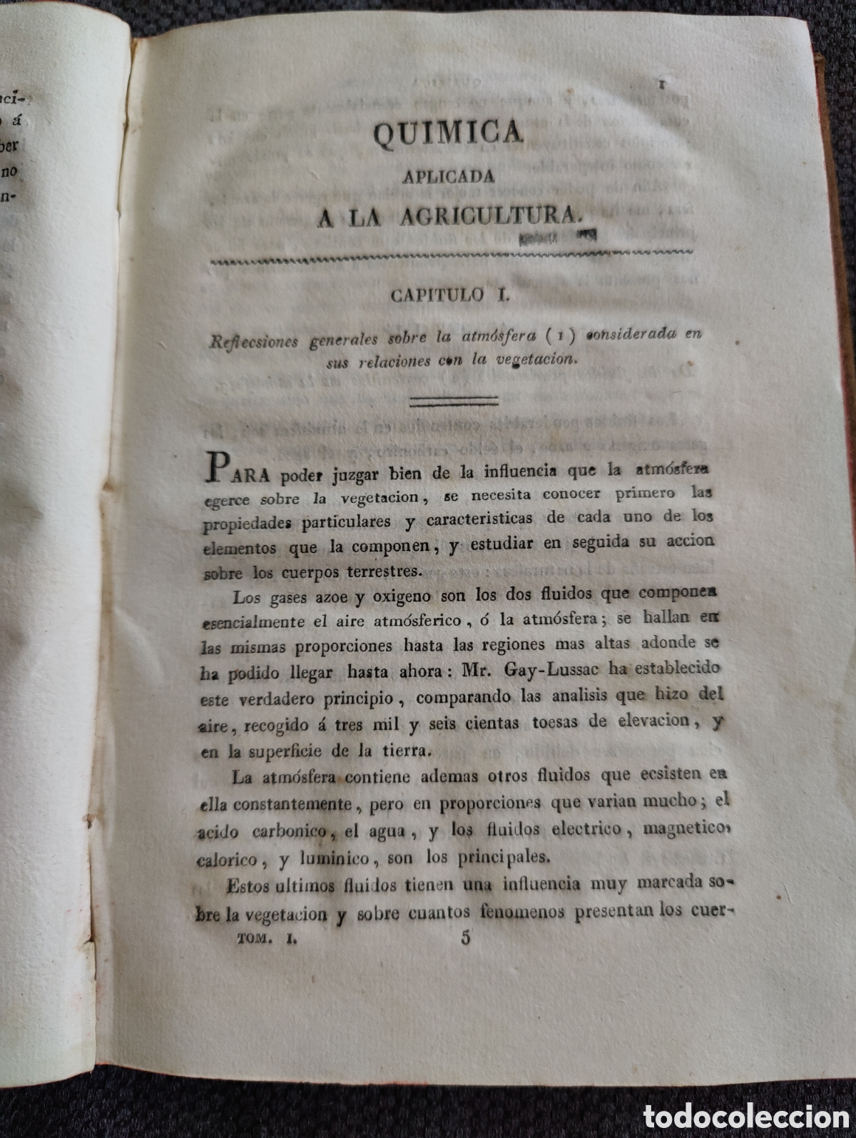Libros antiguos: QUIMICA APLICADA A LA AGRICULTURA - Foto 6