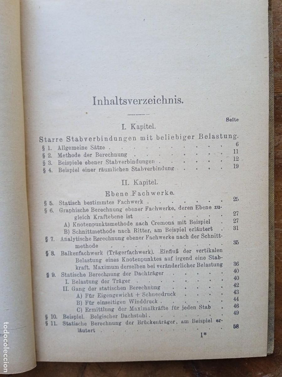 Libros antiguos: Sammlung Goschen Statik, Graphische Integration - Foto 3