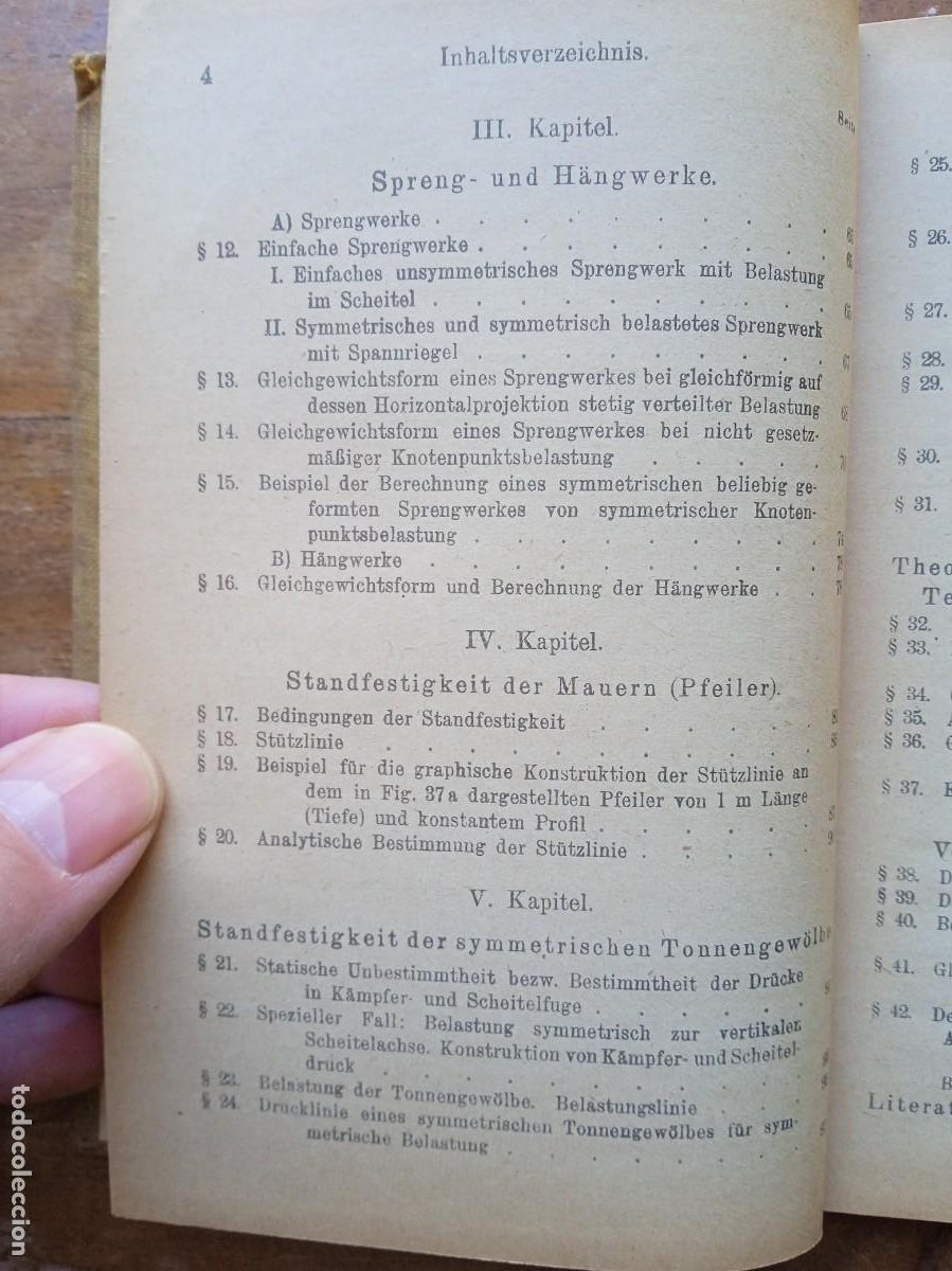 Libros antiguos: Sammlung Goschen Statik, Graphische Integration - Foto 4