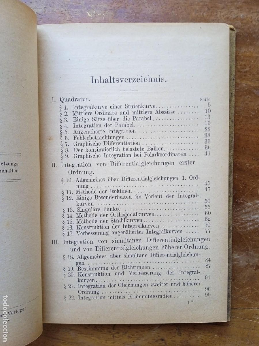 Libros antiguos: Sammlung Goschen Statik, Graphische Integration - Foto 11