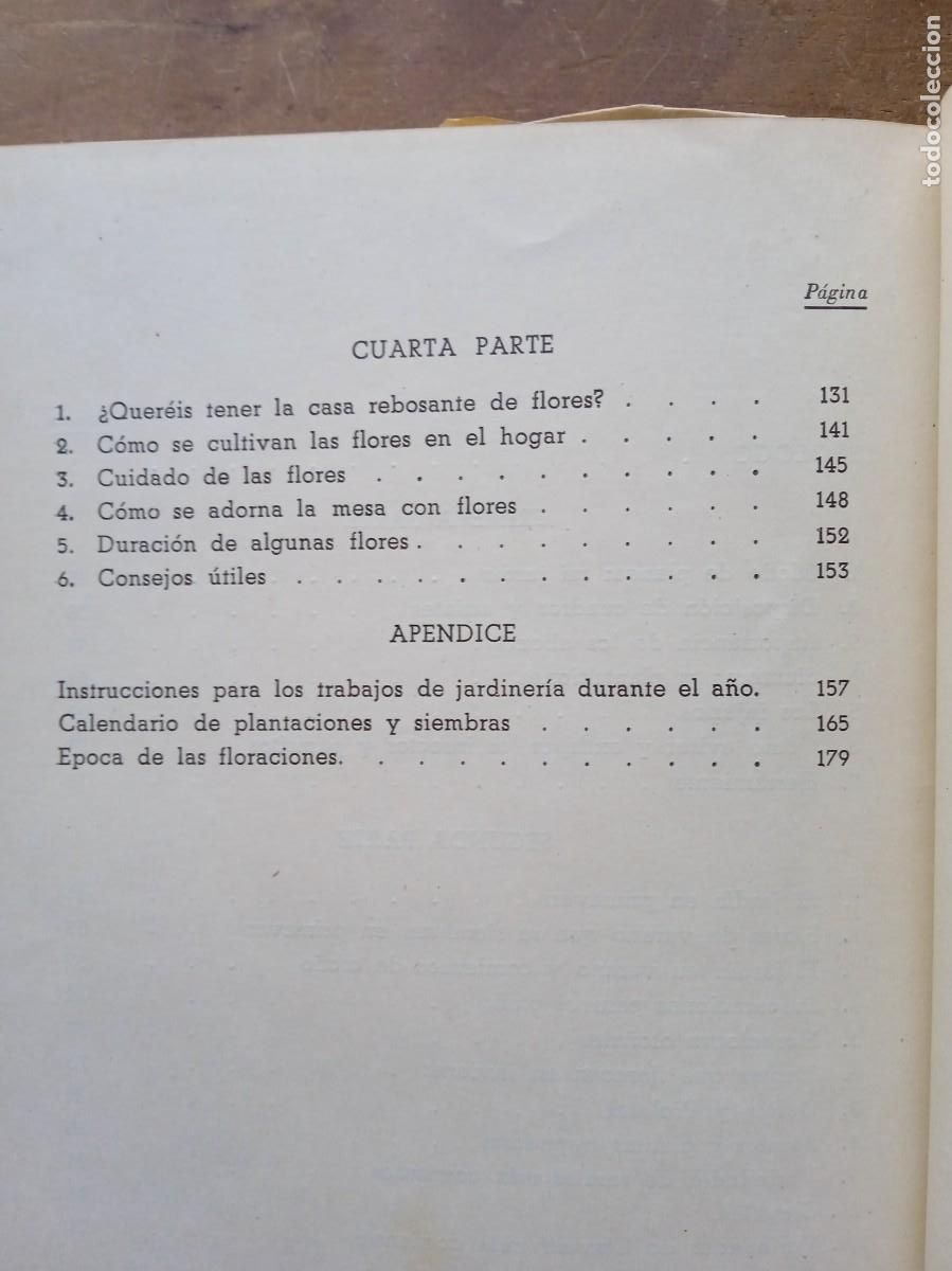 Libros antiguos: Mi jard&iacute;n y mis flores Horacio de la Vega - Foto 18
