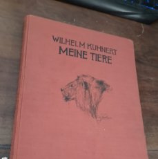Libros antiguos: MEINE TIERE : DIE RADIERUNGEN WILHELM KUHNERTS. VVAA. REIMAR HOBBING. BERLIN, 1925