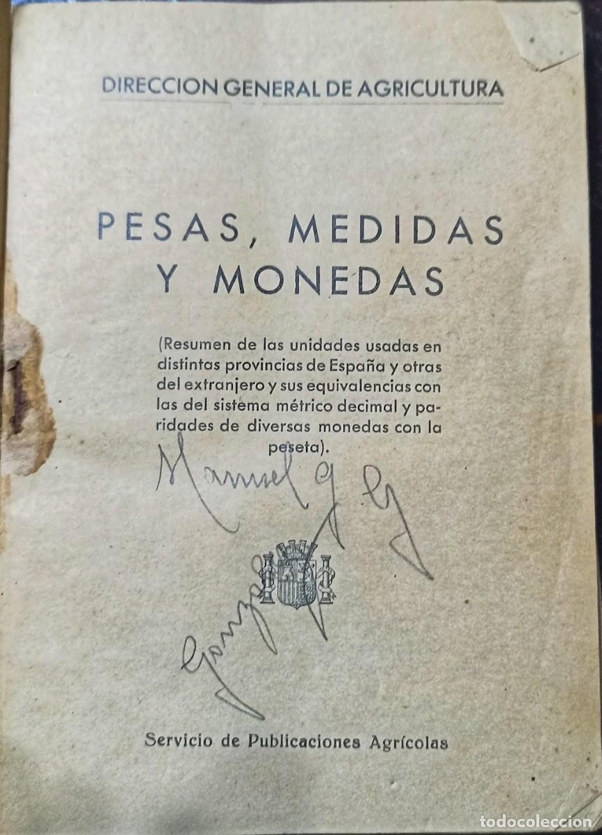 Libros antiguos: Pesas, medidas y monedas (47) - Foto 2