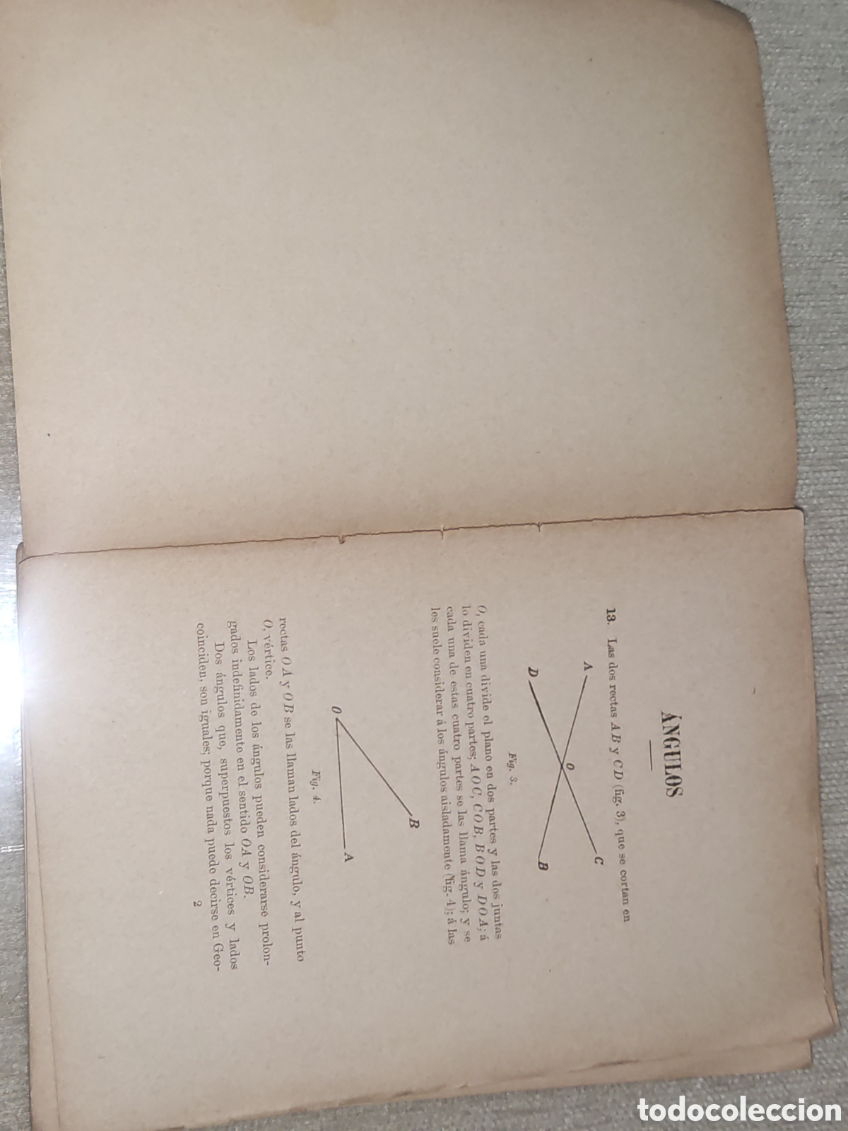Libros antiguos: Primeras Teor&iacute;as de Geometr&iacute;a - Foto 4