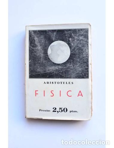 Libros antiguos: F&iacute;sica - ARIST&Oacute;TELES - Foto 1