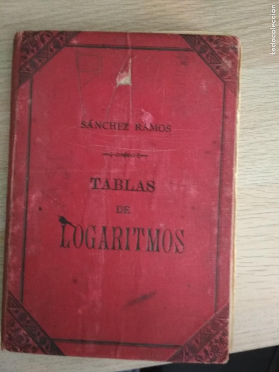 Libros antiguos: sanchez ramos,tablas de logaritmos, 1901 cuarta edicion libreria de hernando, madrid - Foto 2