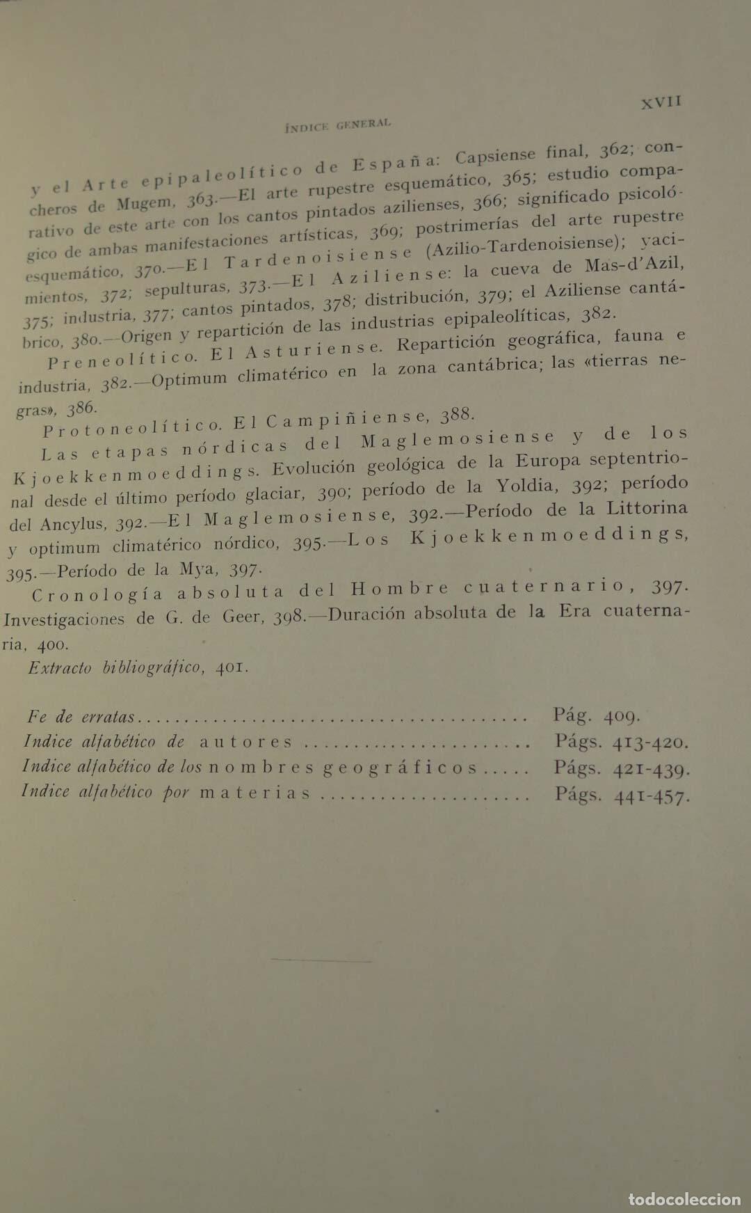 Libros antiguos: EL HOMBRE F&Oacute;SIL. Obermaier. 1925 - Foto 8