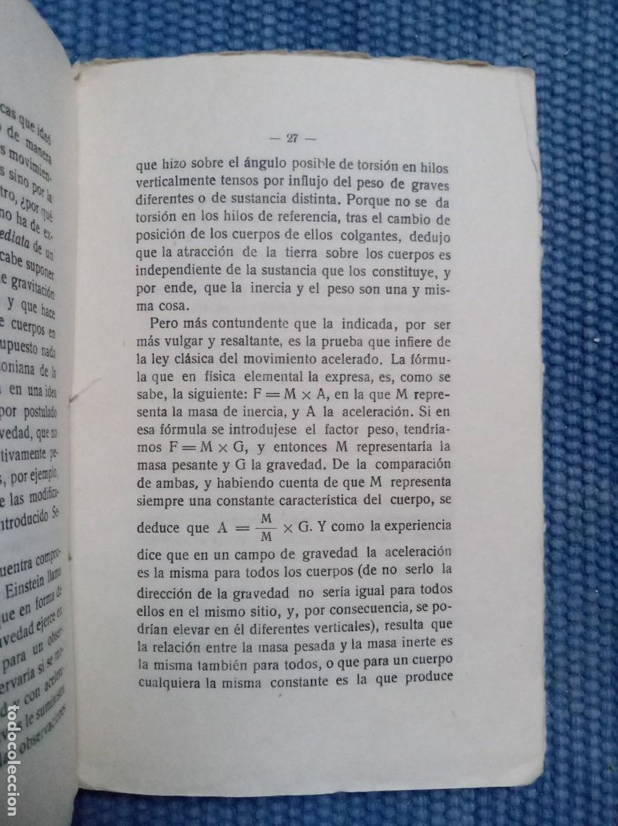 Libros antiguos: Ibeas, B.: Las teor&iacute;as de la Relatividad de A. Einstein presentadas en resumen esquem&aacute;tico - Foto 2