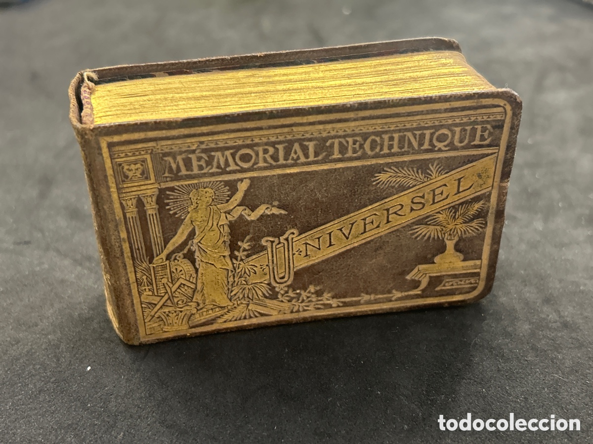Libros antiguos: MEMORIAL TECHNIQUE UNIVERSEL. 1886 - Foto 1