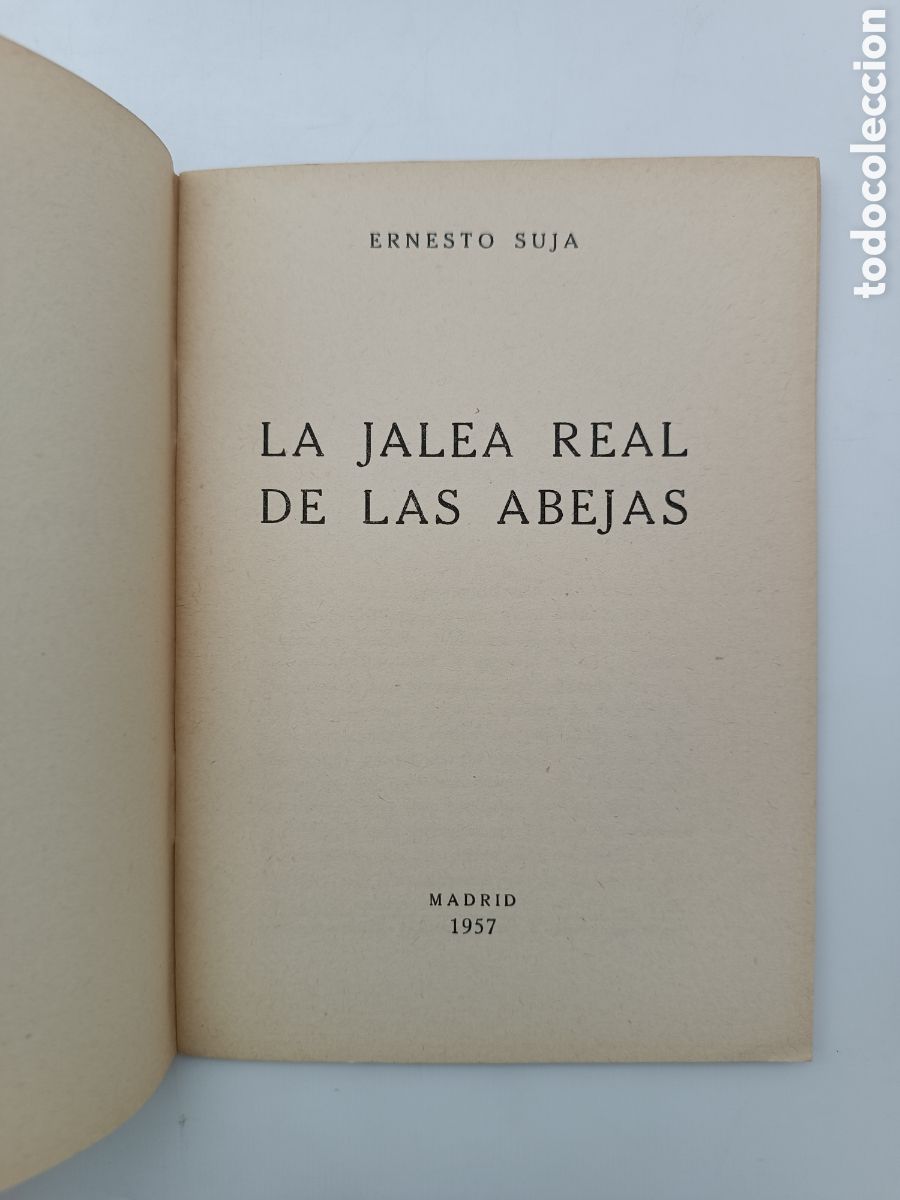 Libros antiguos: La jalea real de las abejas 1975 - Foto 2