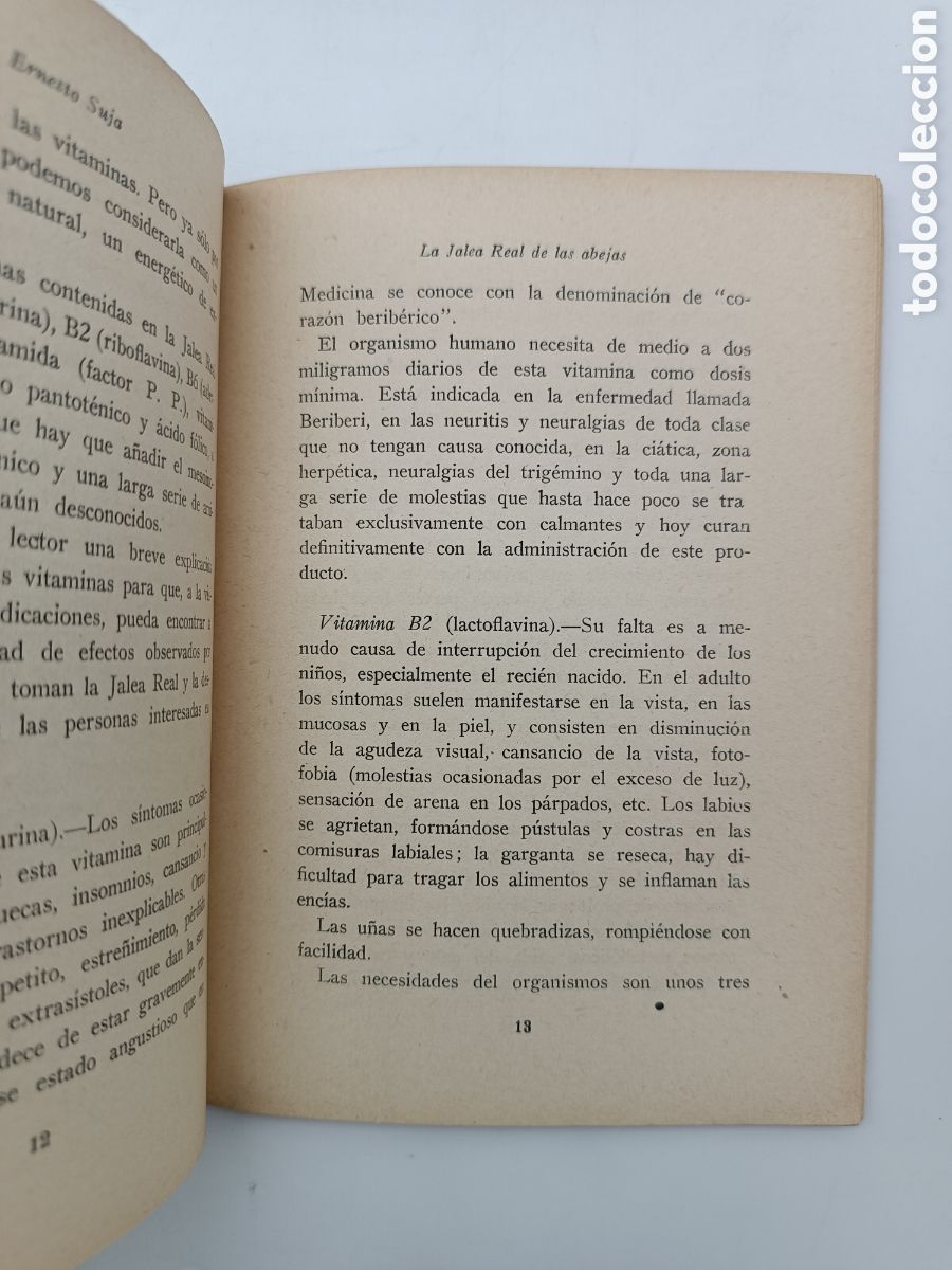 Libros antiguos: La jalea real de las abejas 1975 - Foto 3