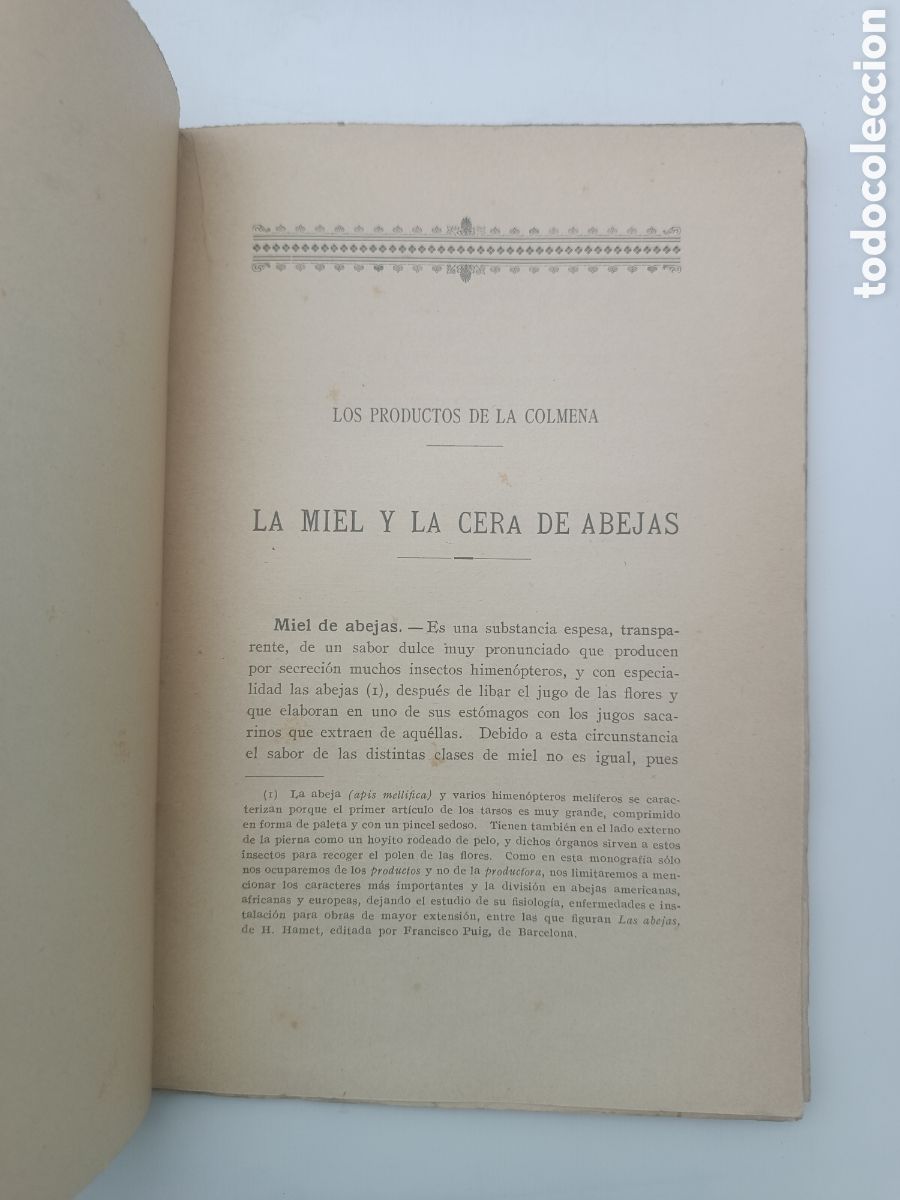 Libros antiguos: La miel y la cera de las abejas 1918 - Foto 4