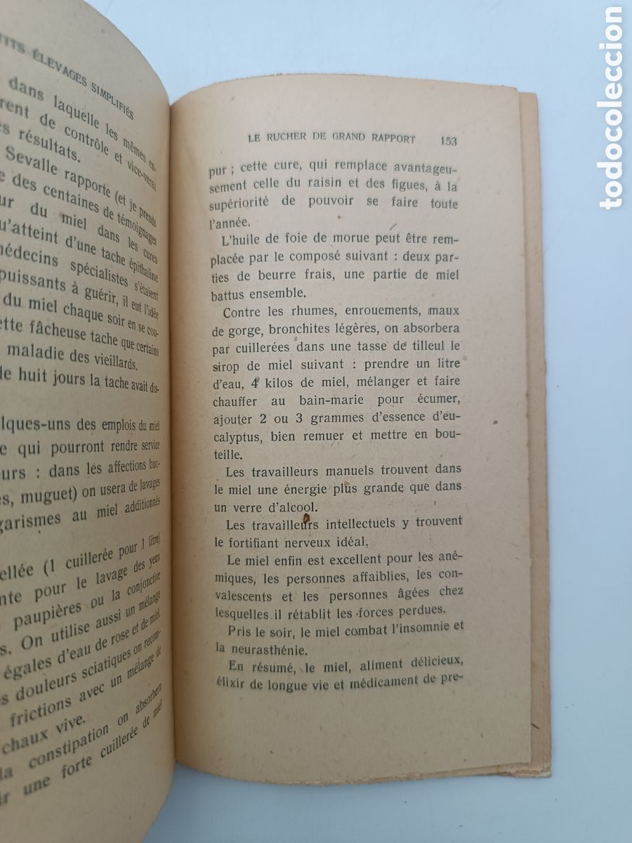 Libros antiguos: Le rucher de Grand rapport 1946 - Foto 4