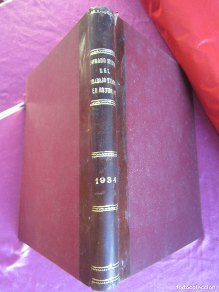 Libros antiguos: JURADO MIXTO DEL TRABAJO MINERO EN ASTURIAS A&Ntilde;O 1934 L112 7