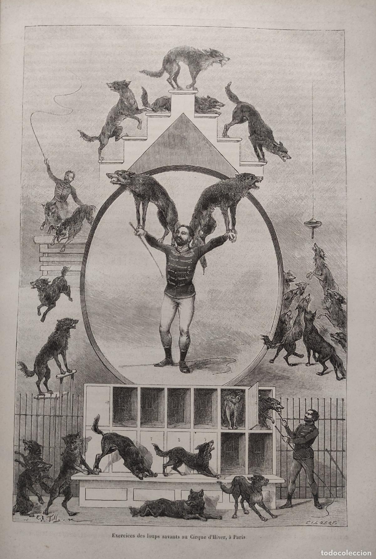 Libros antiguos: LA NATURE - 2 TOMOS - 1888 - 1889 - Foto 3