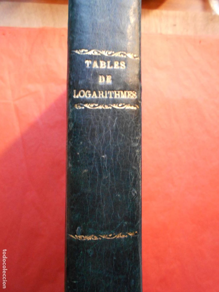 Libros antiguos: Tables de Logarithmes - Foto 1