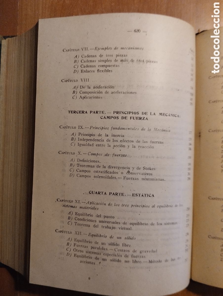 Libros antiguos: Mec&aacute;nica general.- Casares Bescansa, Ferm&Iacute;n - Foto 7