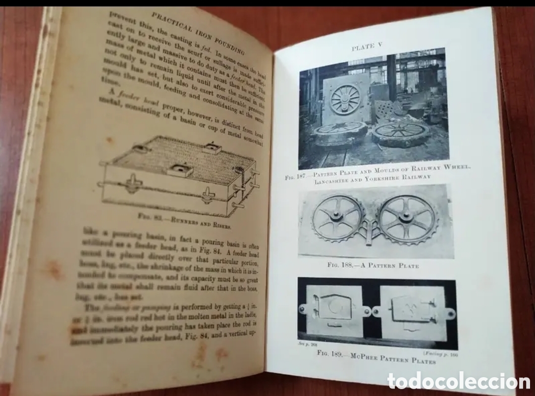 Libros antiguos: Practical Iron Founding. Joseph G. Horner. Wittaker and co. - Foto 3