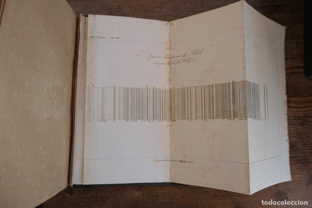 Libros antiguos: COURS DE PHYSIQUE DE LECOLE POLYTECHNIQUE-PAR M.JAMIN 6 TOMOS 1885 A 88 - Foto 20