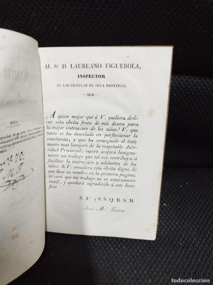 Libros antiguos: COMPENDIO DE LOS ELEMENTOS DE ARITM&Eacute;TICA NUM&Eacute;RICA - POY COMES, MANUEL - Foto 5