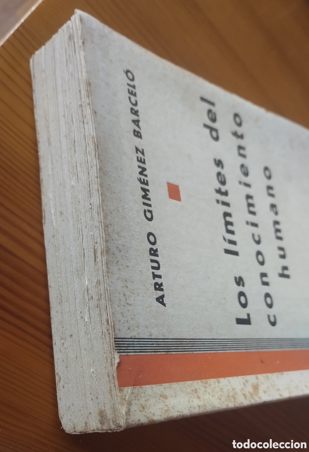 Libros antiguos: Los l&iacute;mites del conocimiento humano. - Foto 7