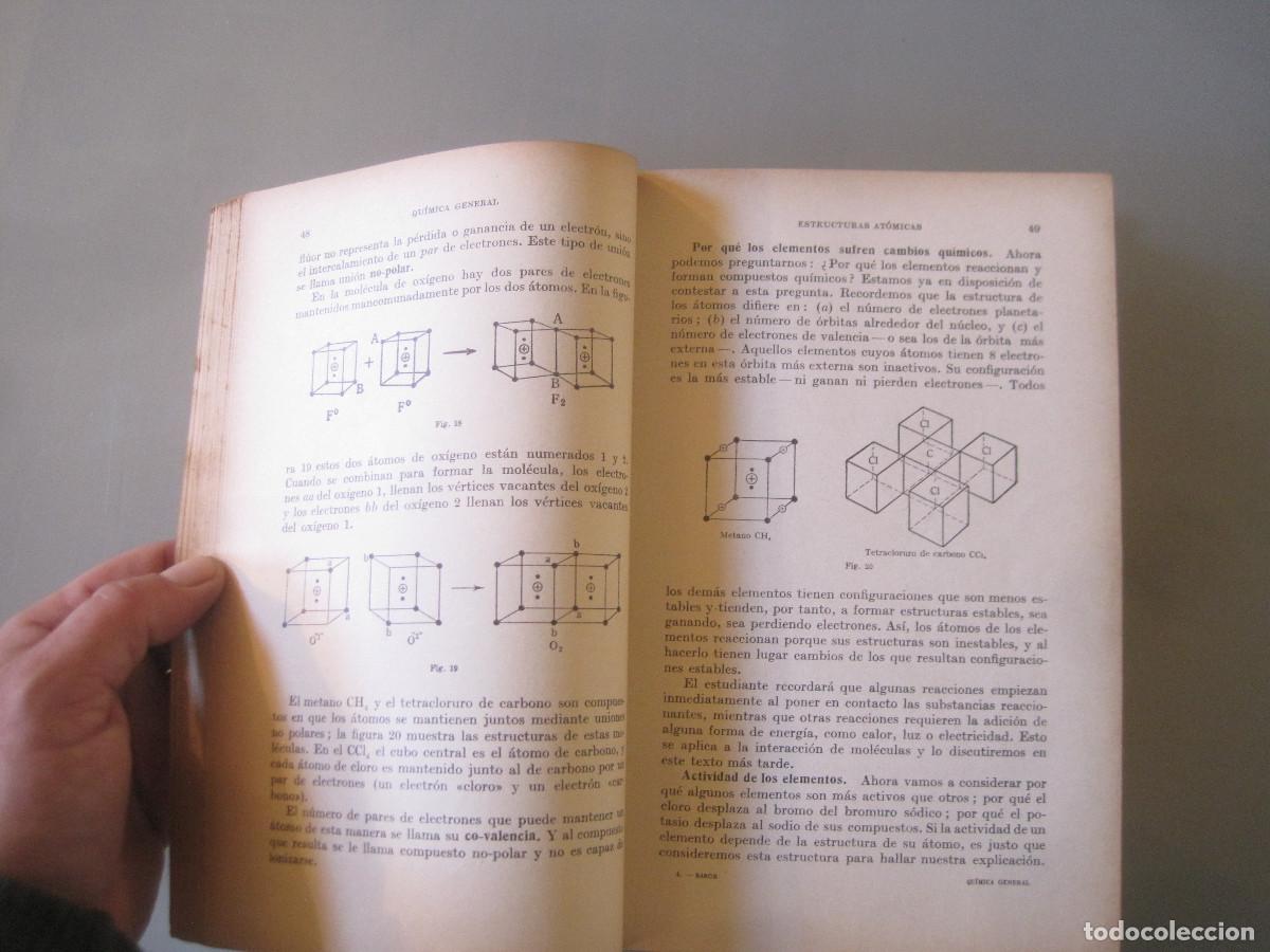 Libros antiguos: Jos&eacute; A. Babor - Qu&iacute;mica general - Marin 1935 - Foto 4