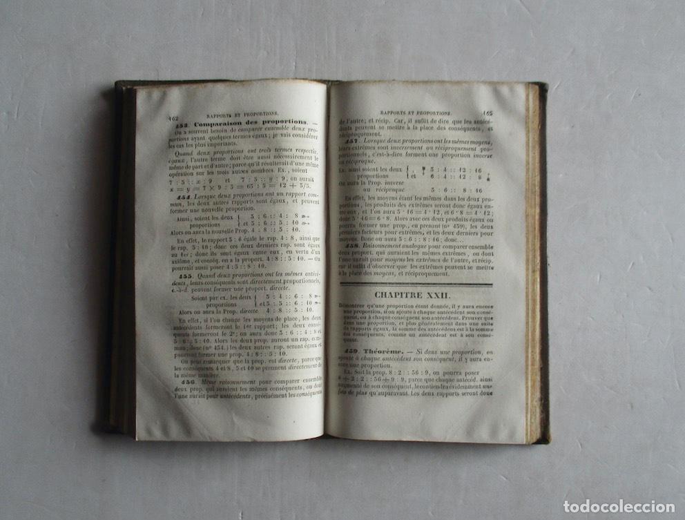 Libros antiguos: CONFERENCES DARITMETIQUE - T. BLANCHARD - 1845 - Foto 5