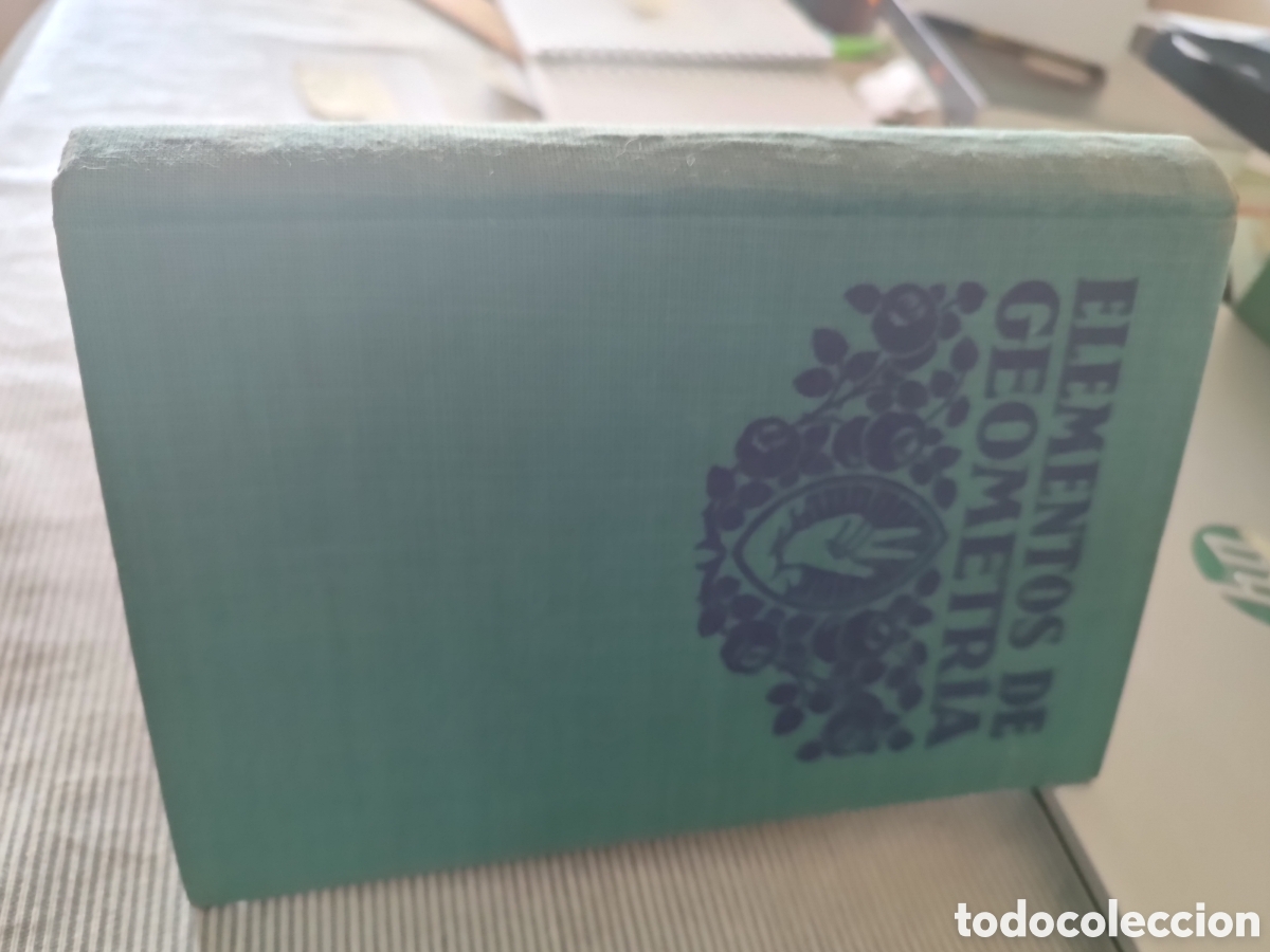 Libros antiguos: ELEMENTOS DE GEOMETR&Iacute;A. F.T.D. 1932 - Foto 2