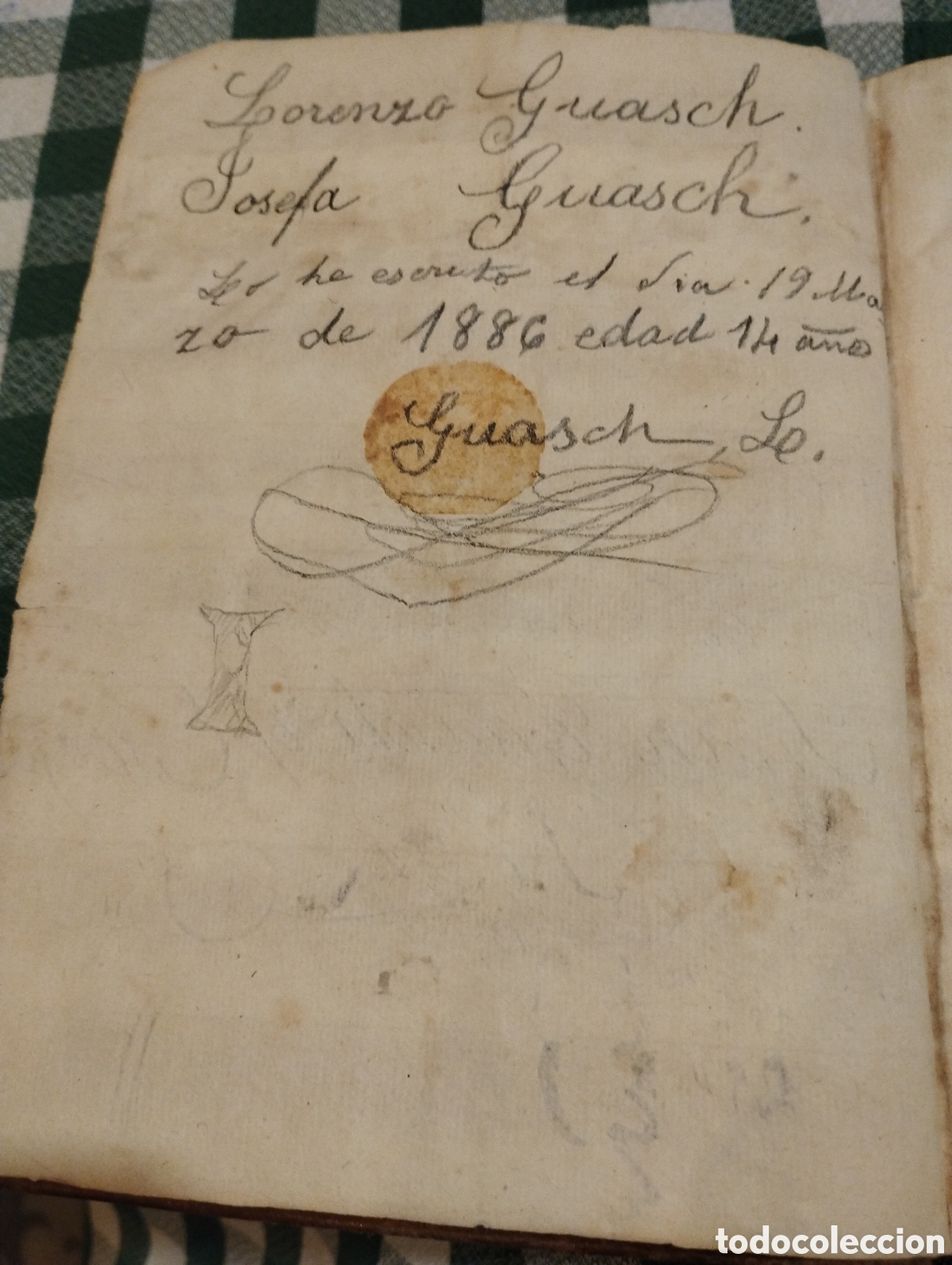 Libros antiguos: Elementos de aritm&eacute;tica n&uacute;merica y literal a&ntilde;o 1819 - Foto 2