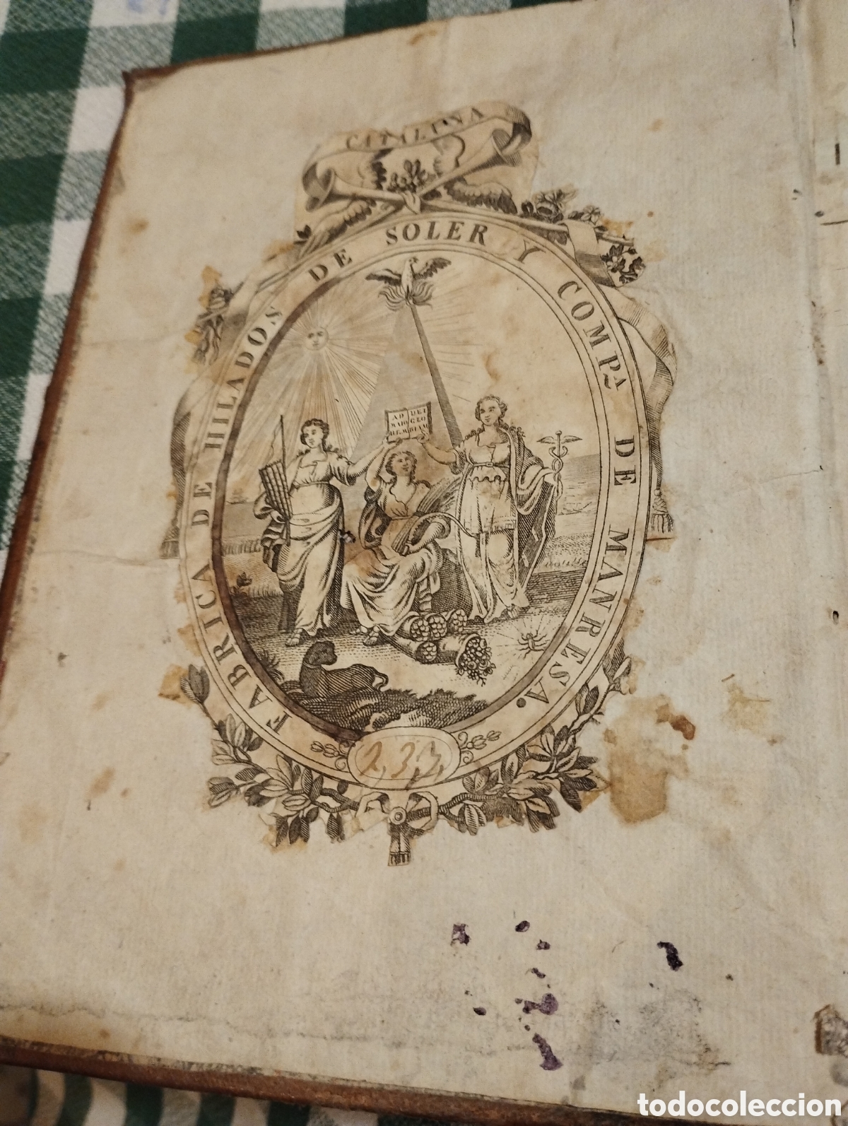 Libros antiguos: Elementos de aritm&eacute;tica n&uacute;merica y literal a&ntilde;o 1819 - Foto 3
