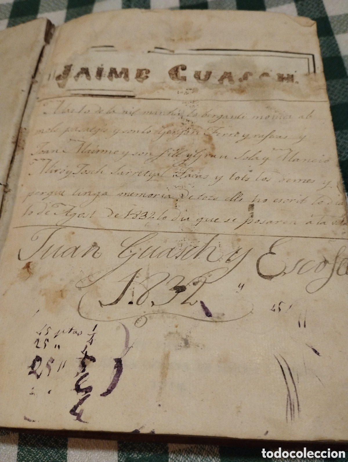Libros antiguos: Elementos de aritm&eacute;tica n&uacute;merica y literal a&ntilde;o 1819 - Foto 4