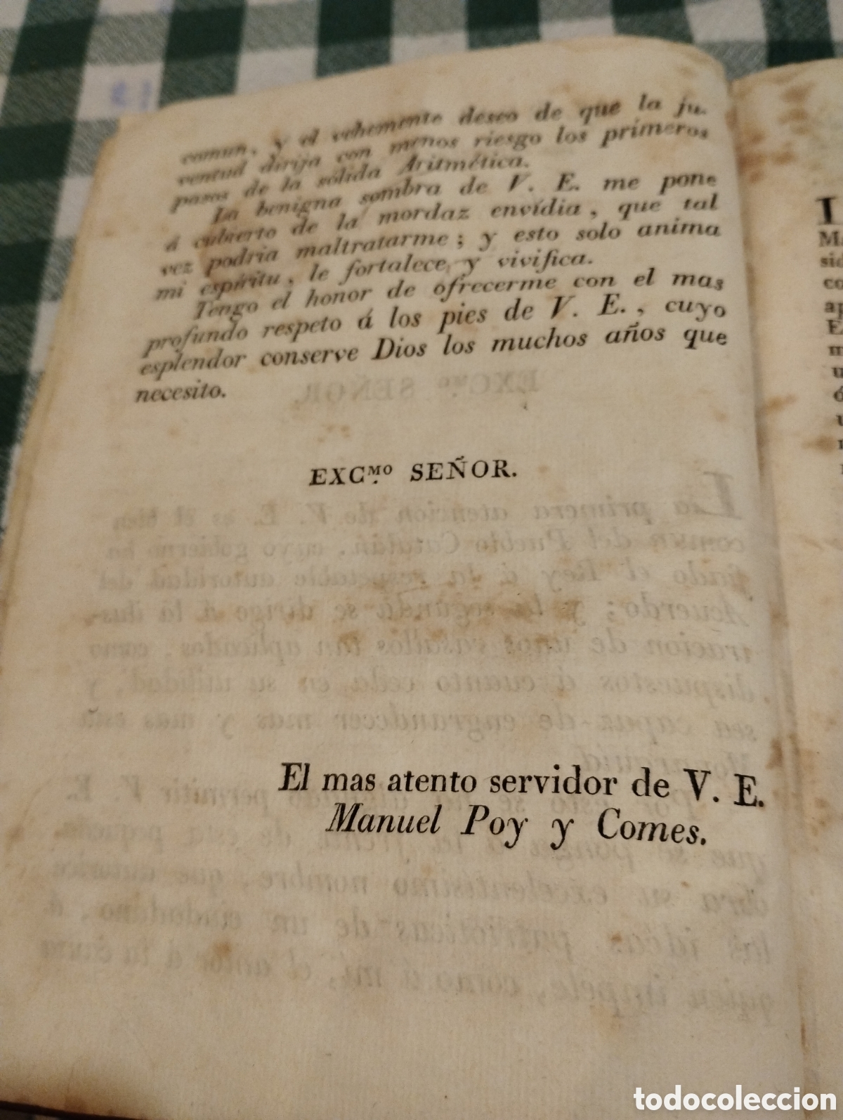 Libros antiguos: Elementos de aritm&eacute;tica n&uacute;merica y literal a&ntilde;o 1819 - Foto 5