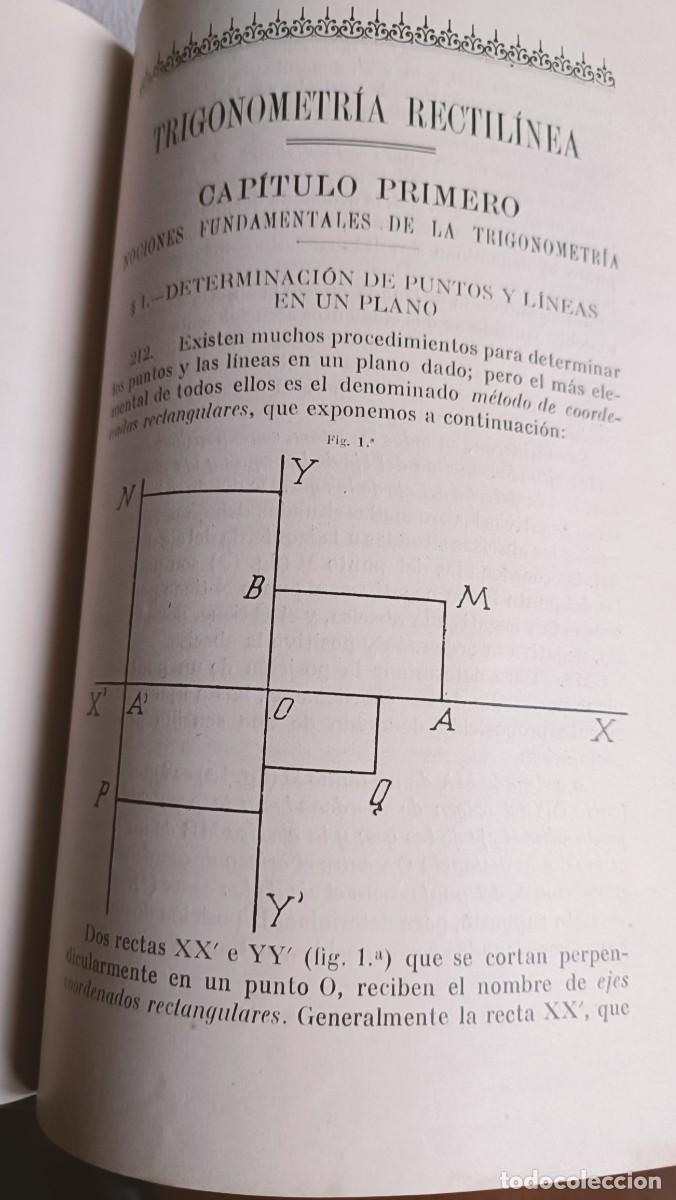 Libros antiguos: Compendio de &aacute;lgebra elemental y trigonometr&iacute;a rectil&iacute;nea. GIM&Eacute;NEZ DE CASTRO - Foto 10