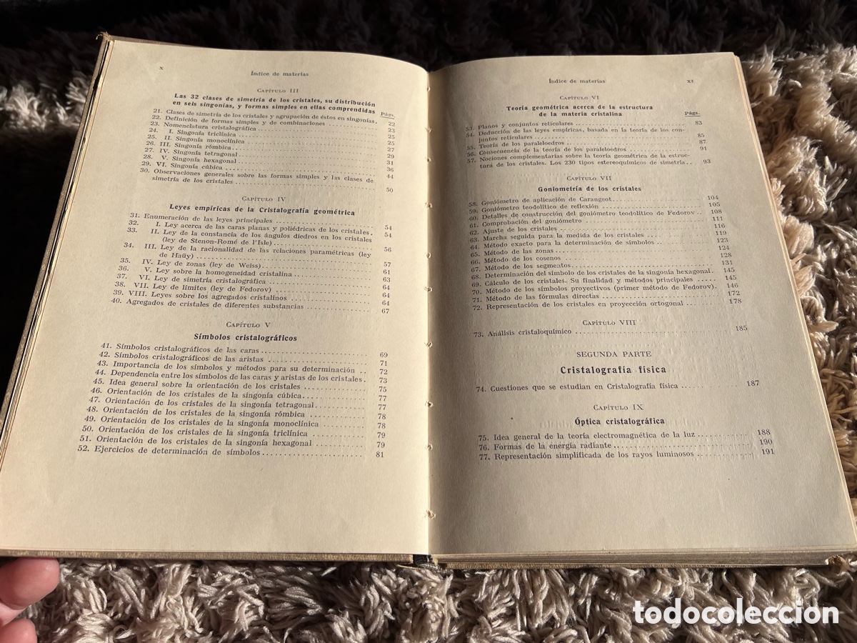 Libros antiguos: Cristalografia de A.K.Boldyrev 1934 - Foto 4