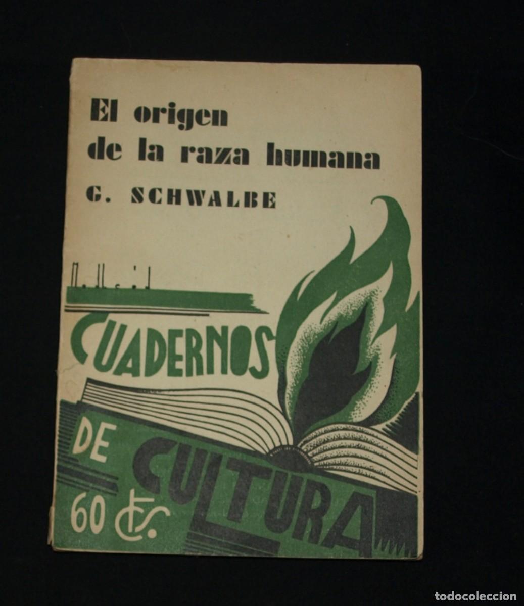 Libros antiguos: EL ORIGEN DE LA RAZA HUMANA - Foto 1