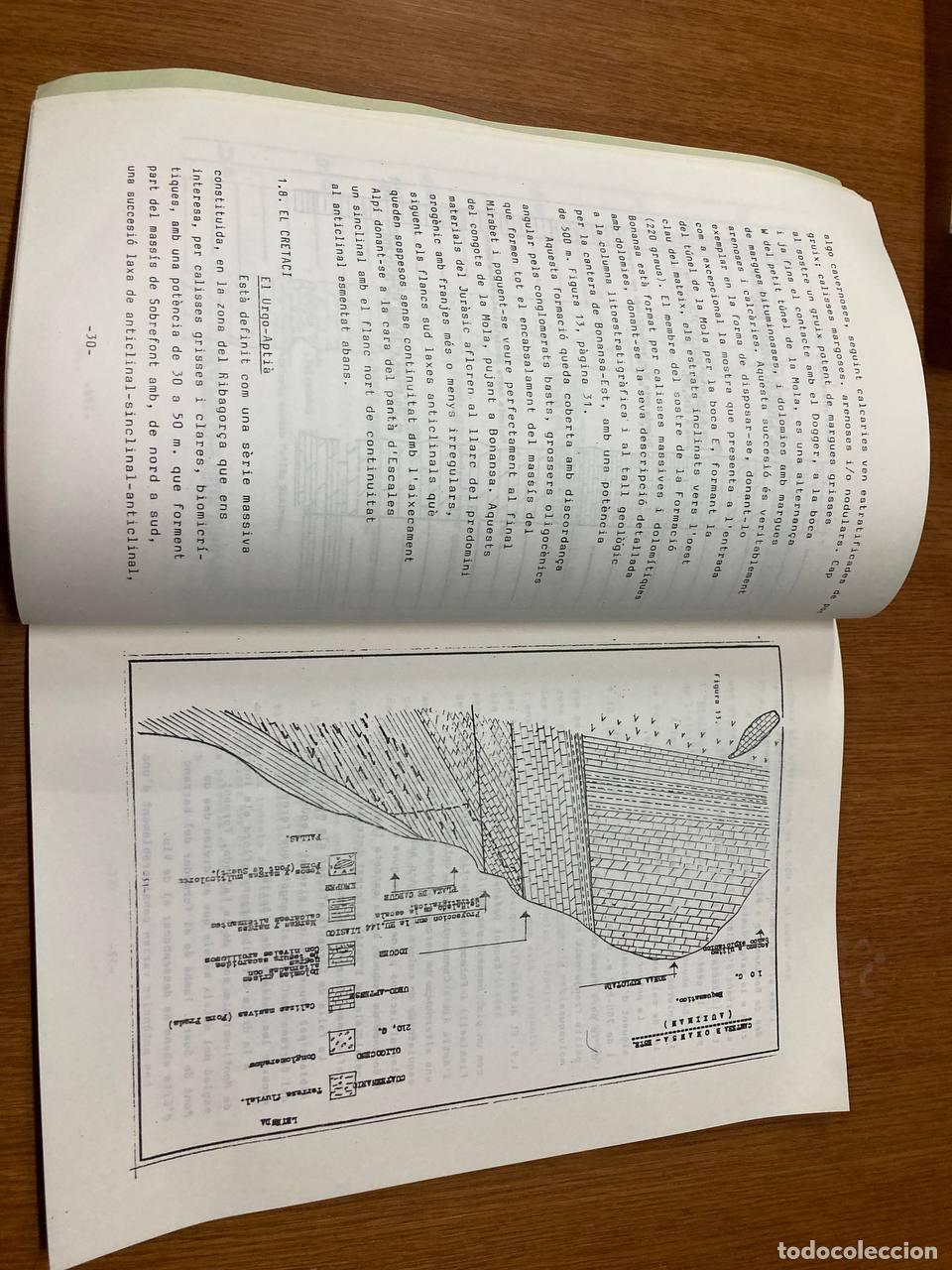 Libros antiguos: Apunts de Geologia de lAlta Ribagor&ccedil;a - Foto 2