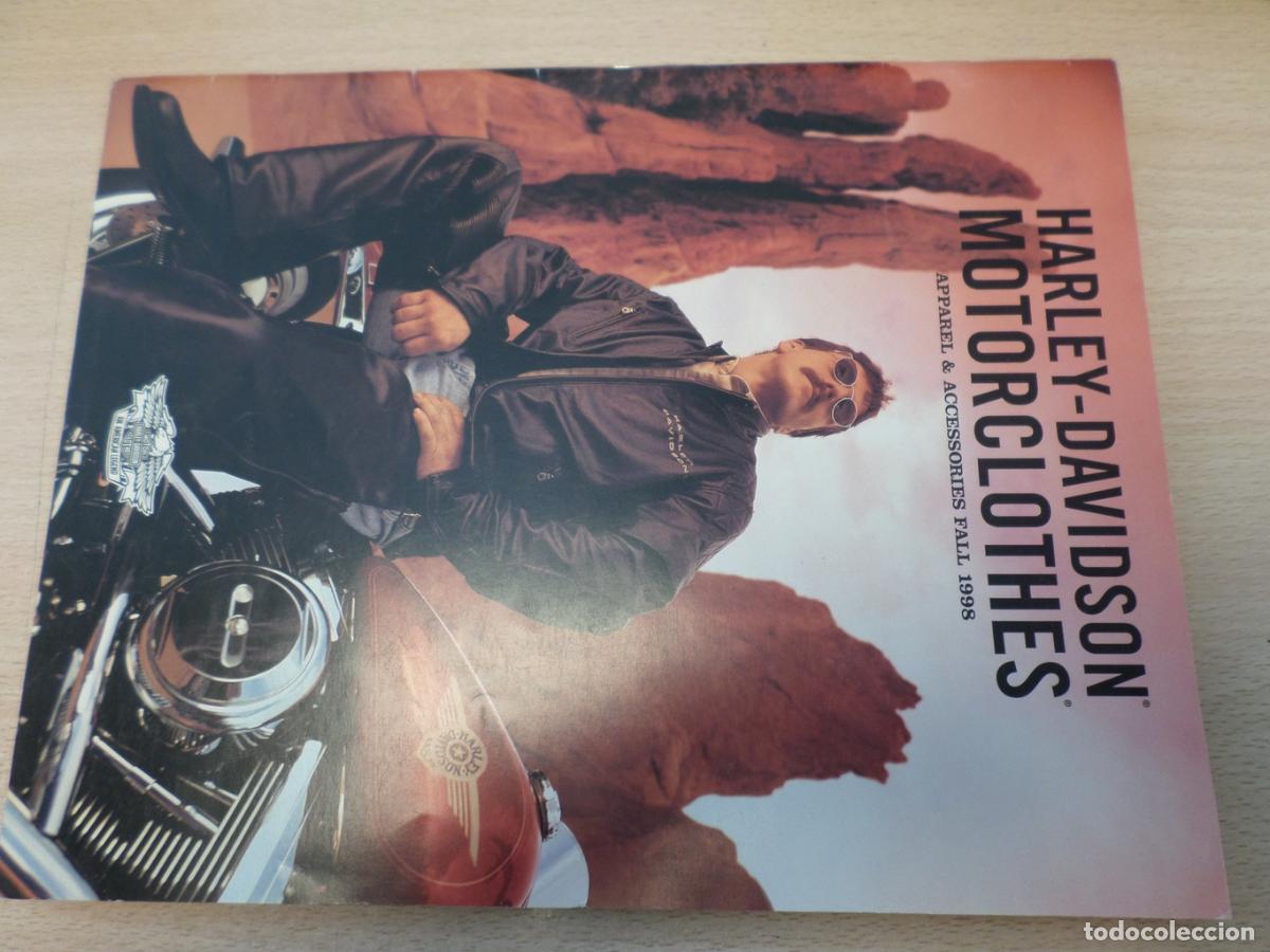 Libros antiguos: HARLEY DAVIDSON MOTORCLOTHES APPAREL & ACCESSORIES FALL 1998 - - Foto 1