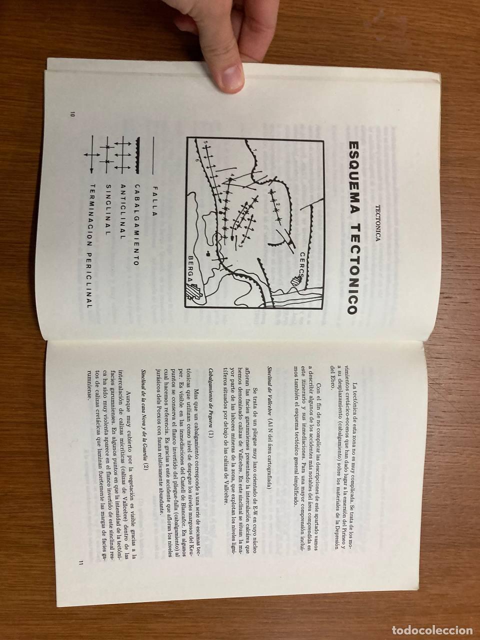 Libros antiguos: Itinerario Geol&oacute;gico Berga - Foto 2
