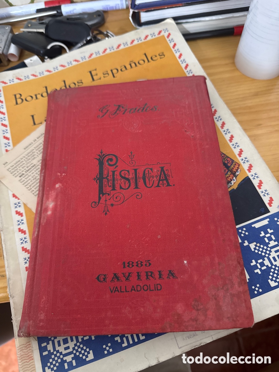 Libros antiguos: GONZ&Aacute;LEZ FRADES LUIS . COMPENDIO DE F&Iacute;SICA ELEMENTAL - Foto 1