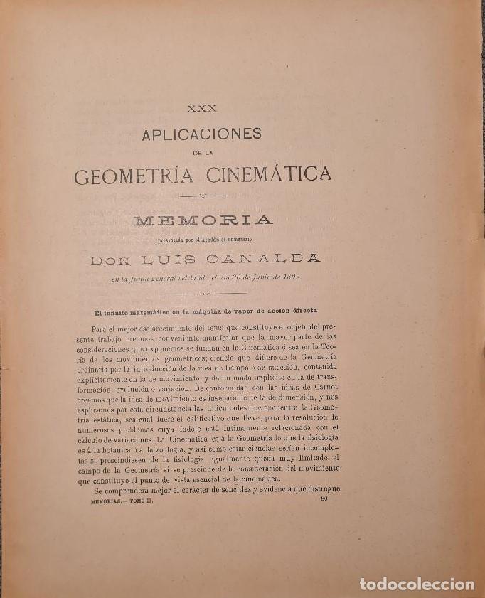 Libros antiguos: APLICACIONES DE LA GEOMETRIA CINEM&Aacute;TICA - Foto 1