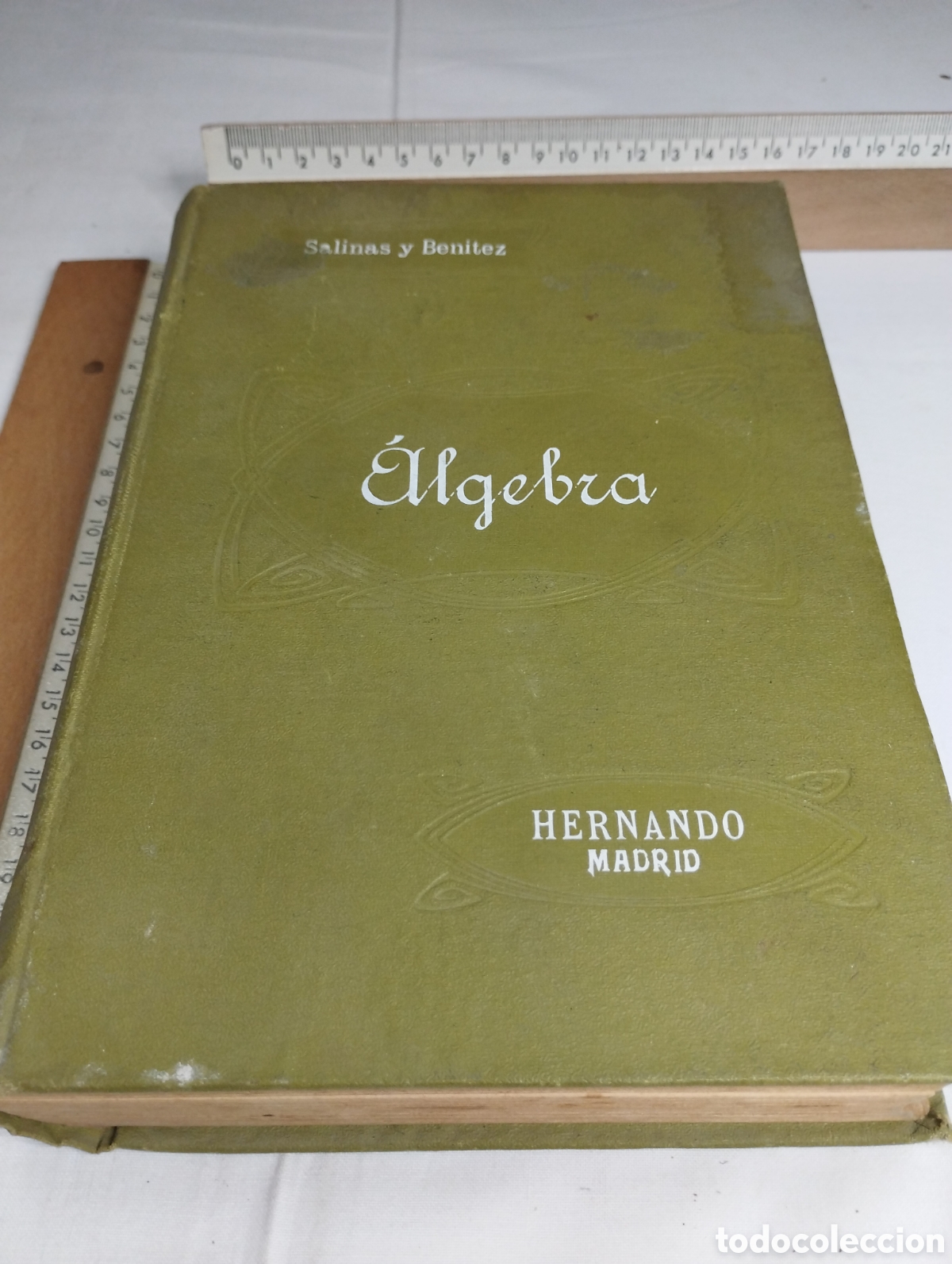 Libros antiguos: &Aacute;lgebra. Ignacio Salinas y Manuel Ben&iacute;tez, 1930 - Foto 1