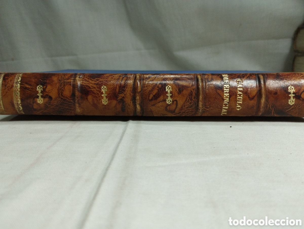 Libros antiguos: Antiguo libro de c&aacute;lculo diferencial. - Foto 3