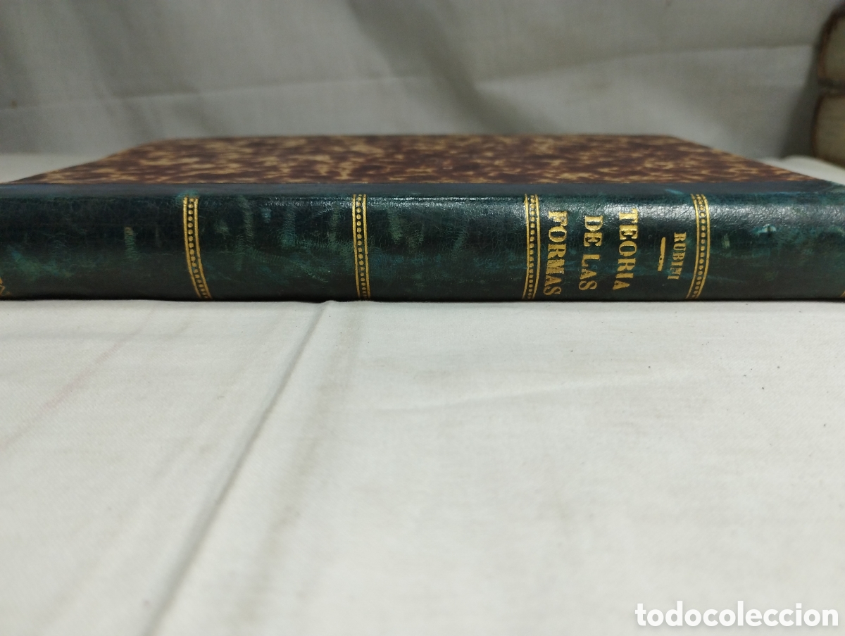 Libros antiguos: Teor&iacute;a de las formas en general. R. Rubini, 1885 - Foto 3