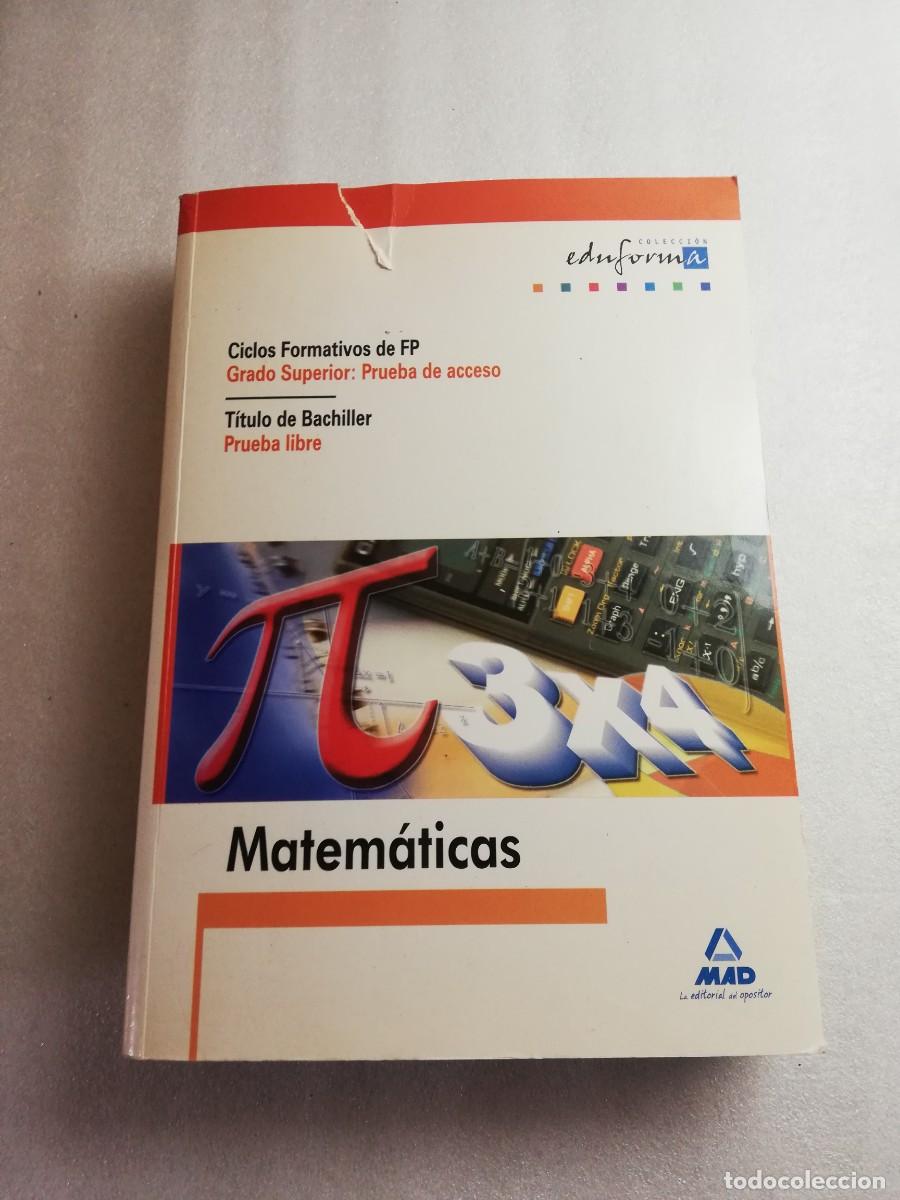 Libros antiguos: MATEM&Aacute;TICAS - EDUFORMA - Foto 1