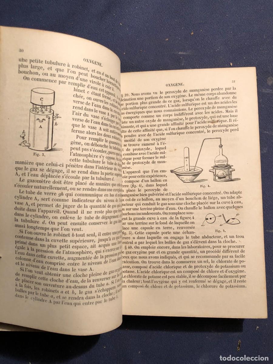 Libros antiguos: M. V. REGNAULT: - PREMIERS ELEMENTS DE CHIMIE- (Paris, 1855) - Foto 4